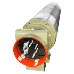 Paper machine vacuum suction press roll