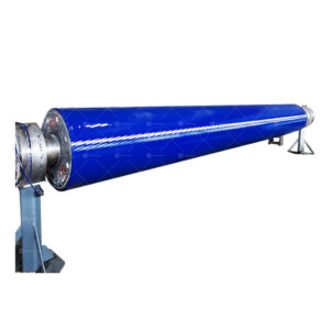 Paper machine reeling rolls