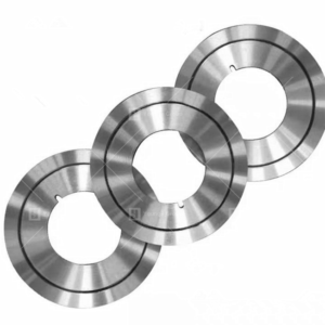 High Speed 9CrSi Chromium Steel Paper Rewinding Machine Blades Top Round Disc Knife Paper machine
