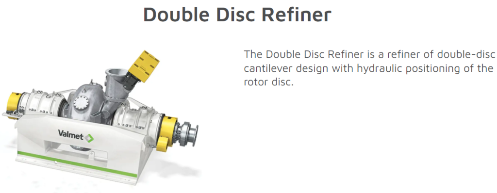 double disc refiner