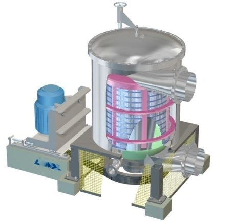 low pulse headbox screen